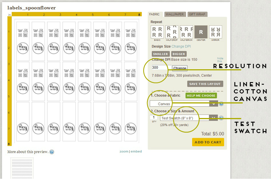 Create your personal sewing tags | veni vidi vicky