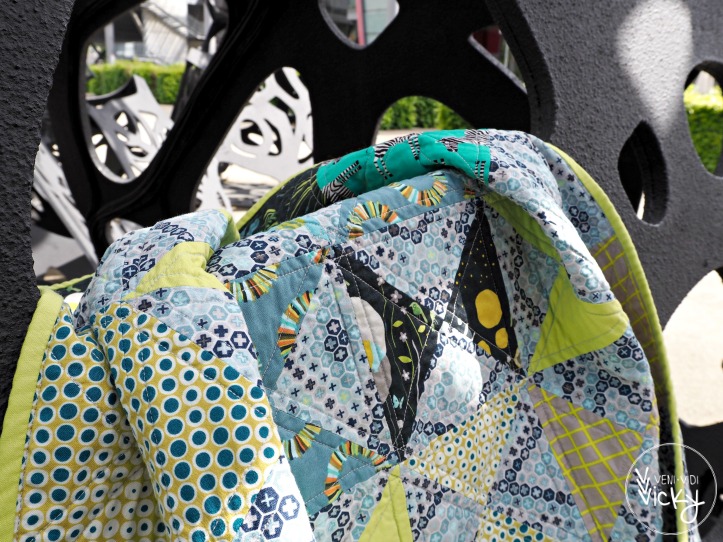 Wherever You Will Go - baby quilt - veni vidi vicky