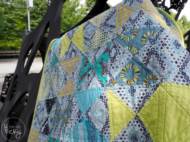 Wherever You Will Go - baby quilt - veni vidi vicky