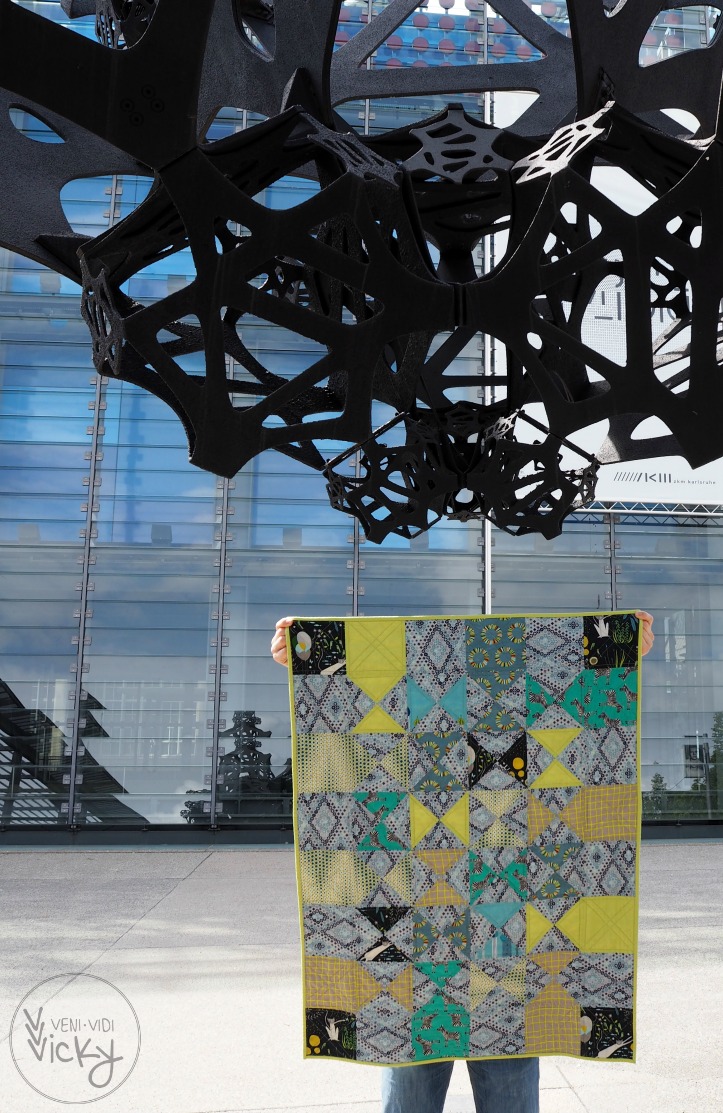 Wherever You Will Go - baby quilt - veni vidi vicky