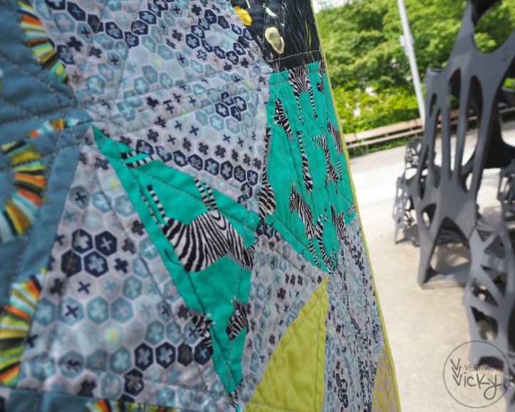 Wherever You Will Go - baby quilt - veni vidi vicky