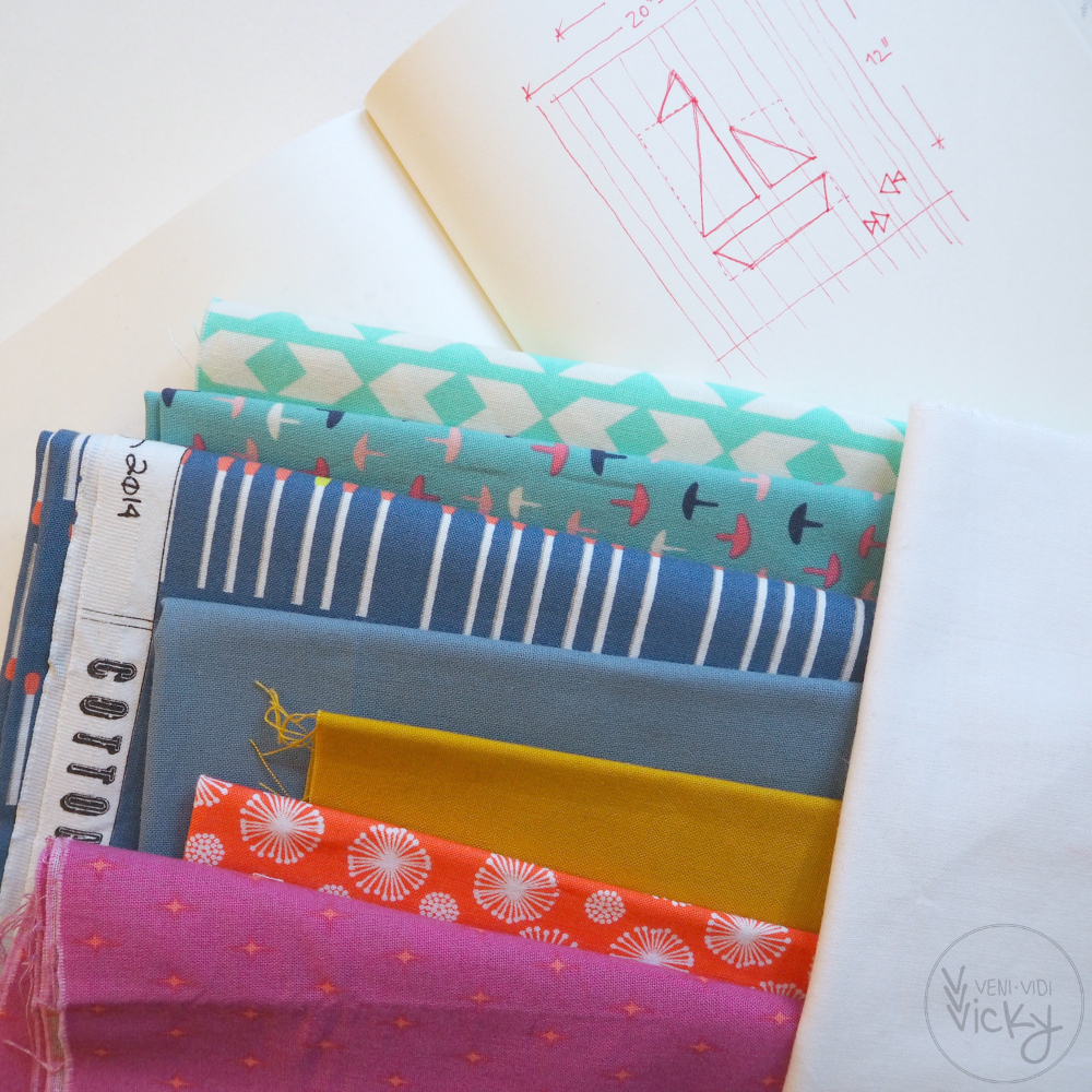 SAIL / STARS pillow | veni vidi vicky