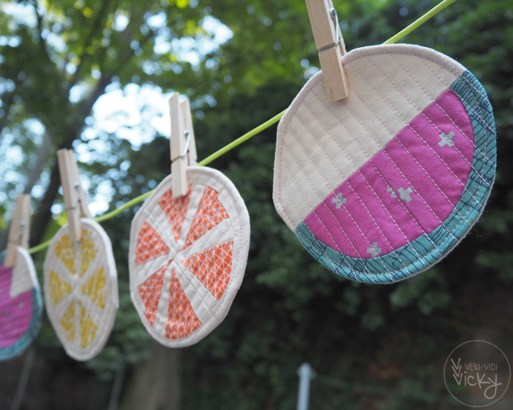 Fruity Coasters [free pattern] | veni vidi vicky